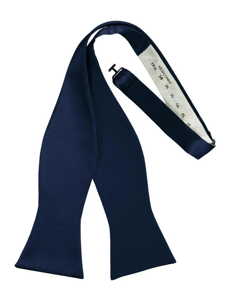 Peacock Luxury Satin Bow Tie