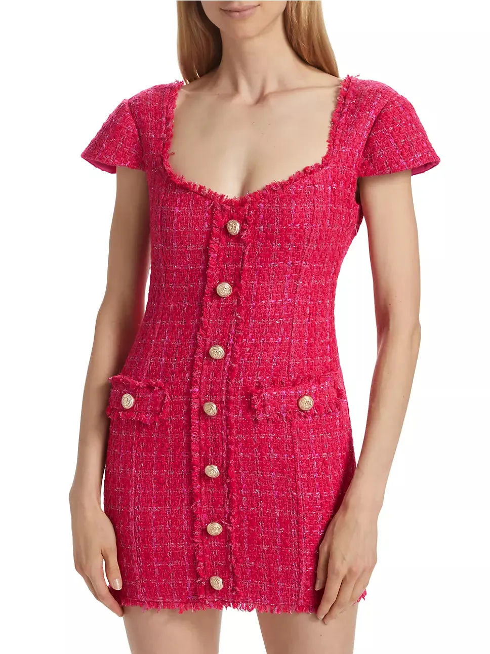 QUINCY TWEED DRESS